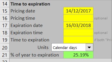 Expiration Date Calculator