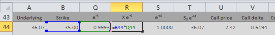 Black-Scholes Calculator